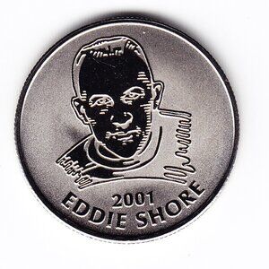 2001 Eddie Shore NHL All Stars Medal (b70)
